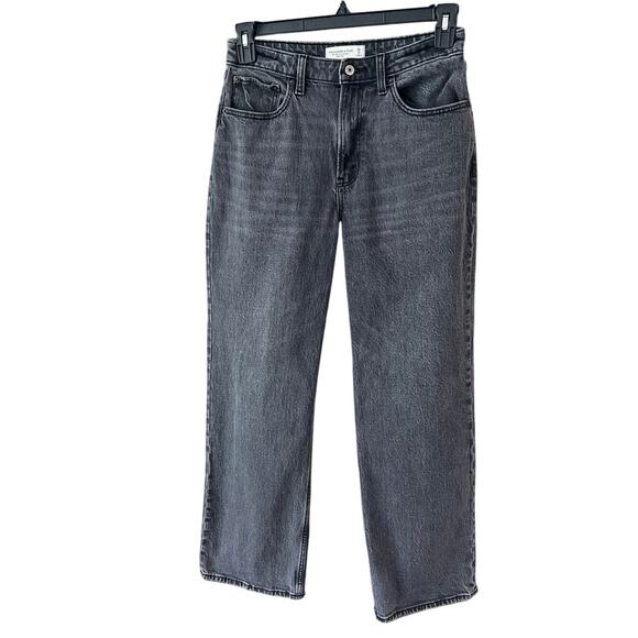 Abercrombie & Fitch The 90's Relaxed Jeans High Rise Curve Love - Picture 1 of 6
